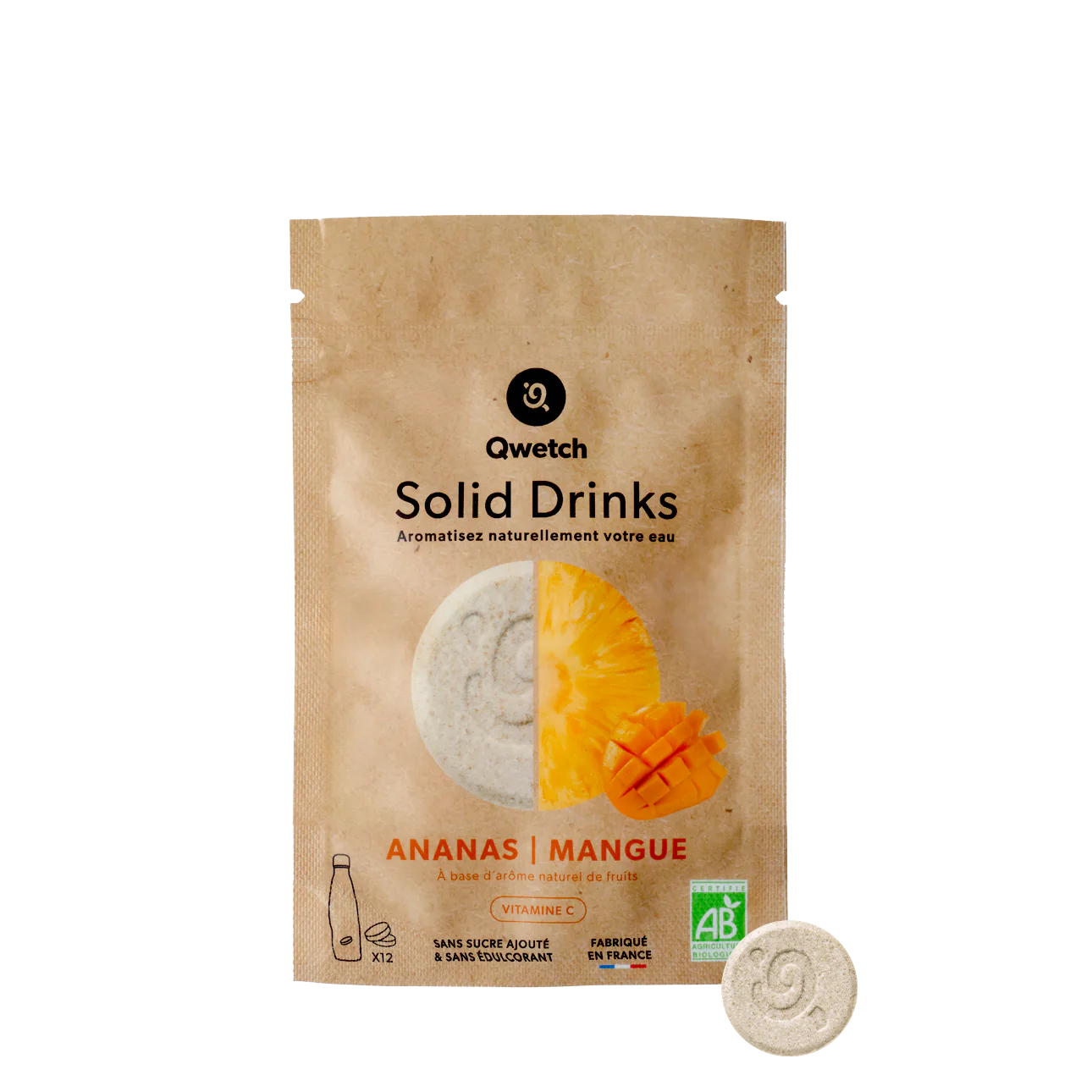 Solid Drinks Ananas Mangue - Qwetch