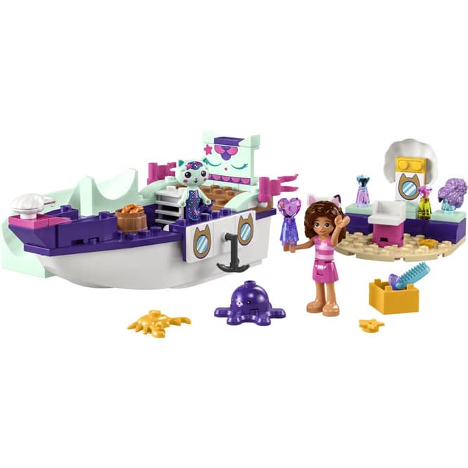 LEGO® Gabby’s Dollhouse 10786 - Gabbys und Meerkätzchens Schiff und Spa