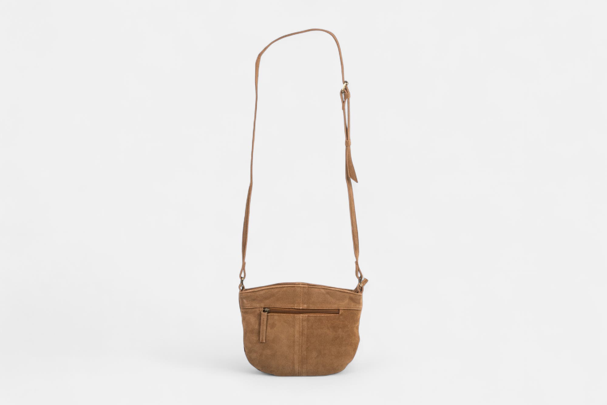 Sac bandoulière en cuir cognac