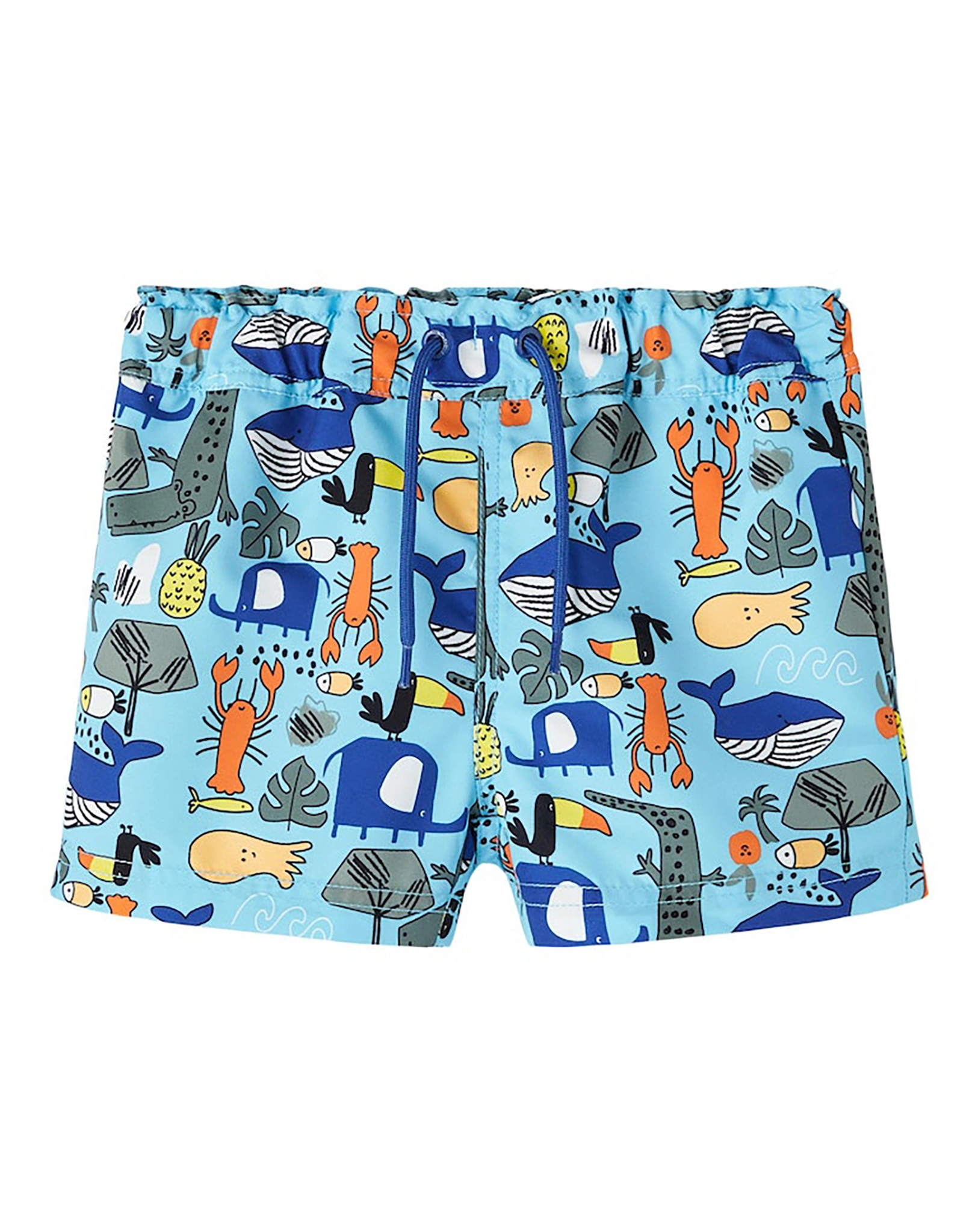 Badeshorts NMMZETUS in crystal seas