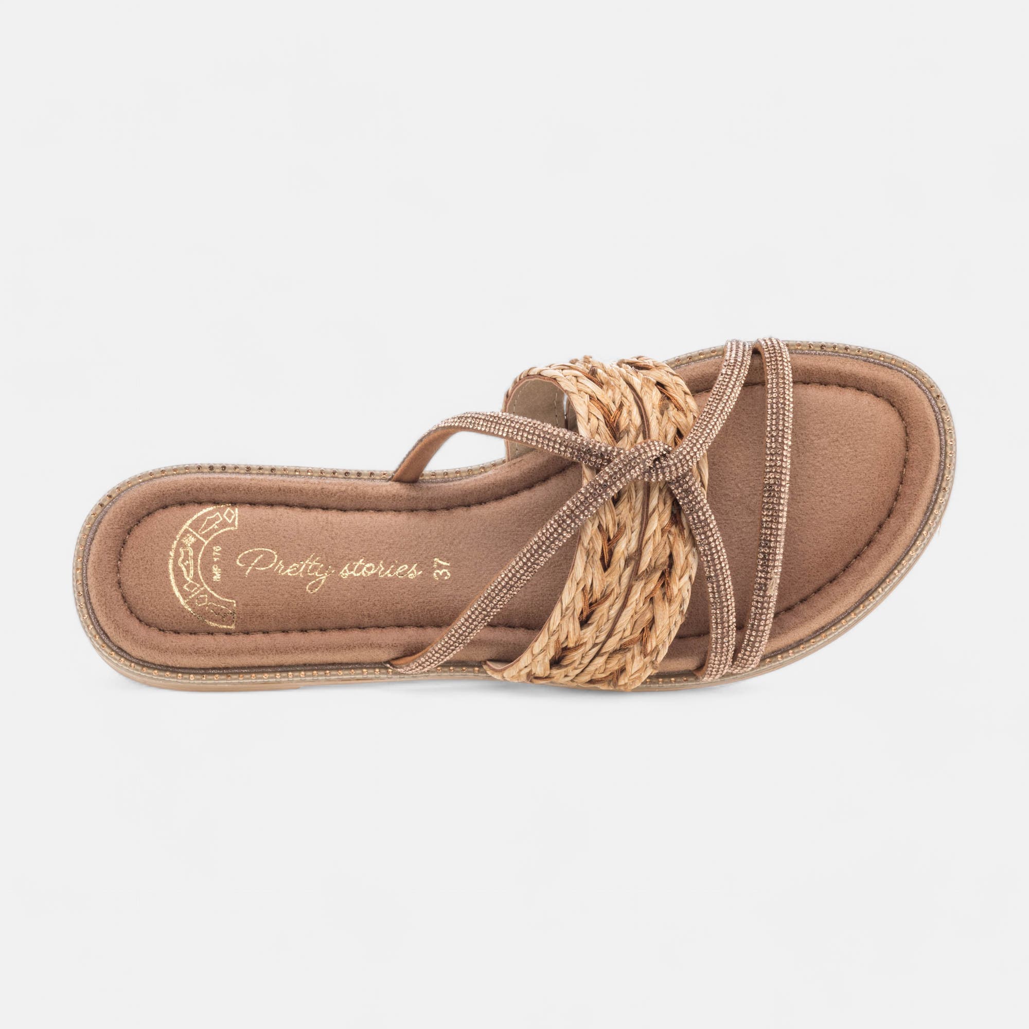 Mules Femme bronze
