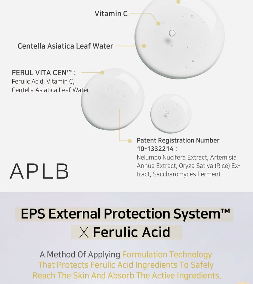 APLB - Ferulinezuur Vitamine C Ampullen Serum Set