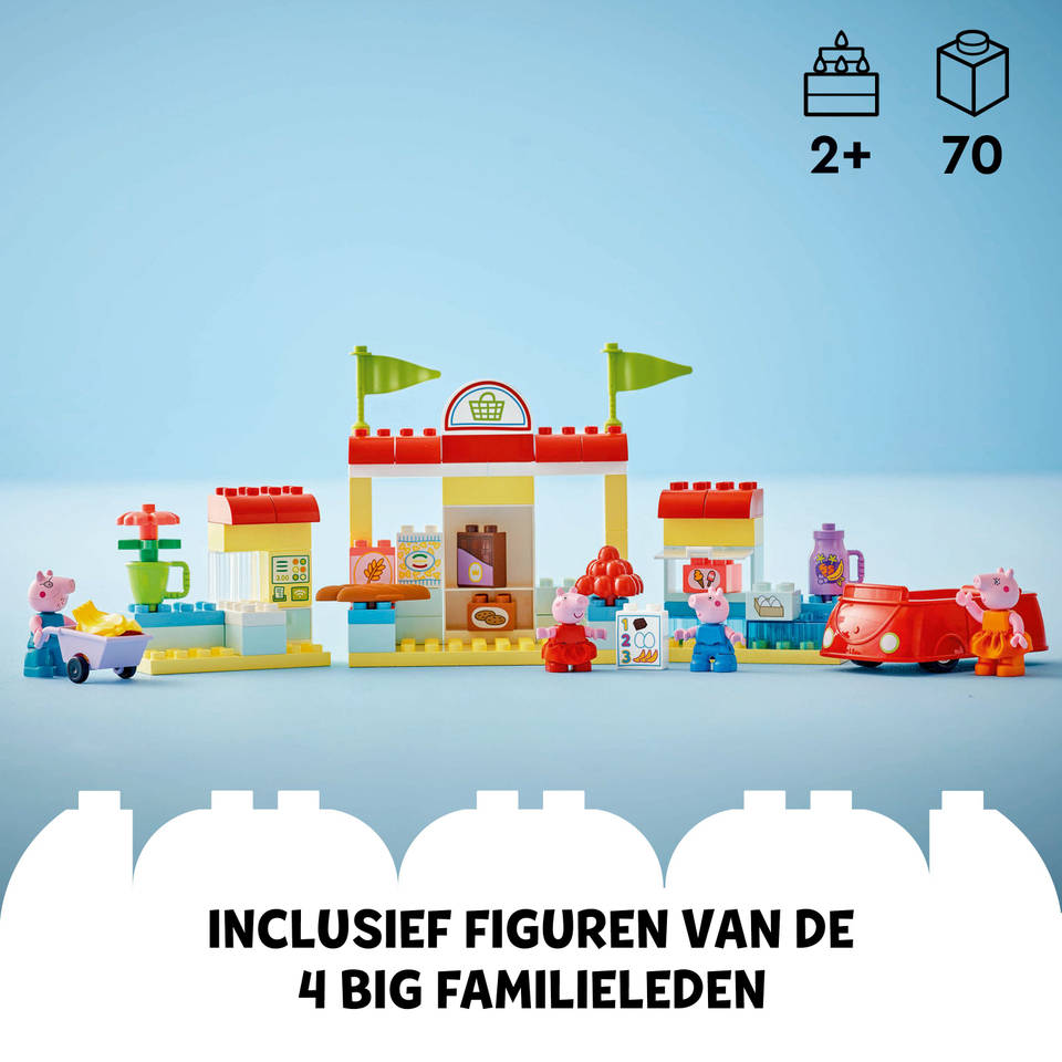 LEGO DUPLO Peppa Pig supermarkt 10434