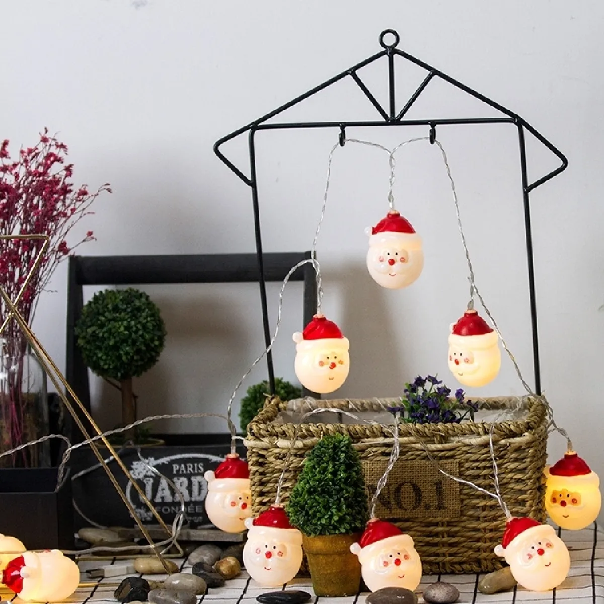 Wewoo Guirlande LED Fête 1.5 m - Blanc chaud