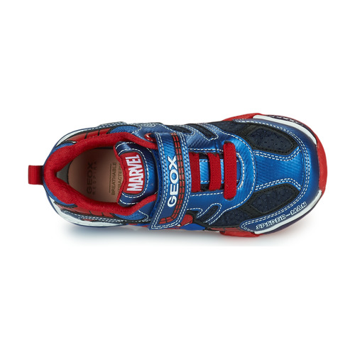 Geox - J BAYONYC BOY B - Bleu / Rouge