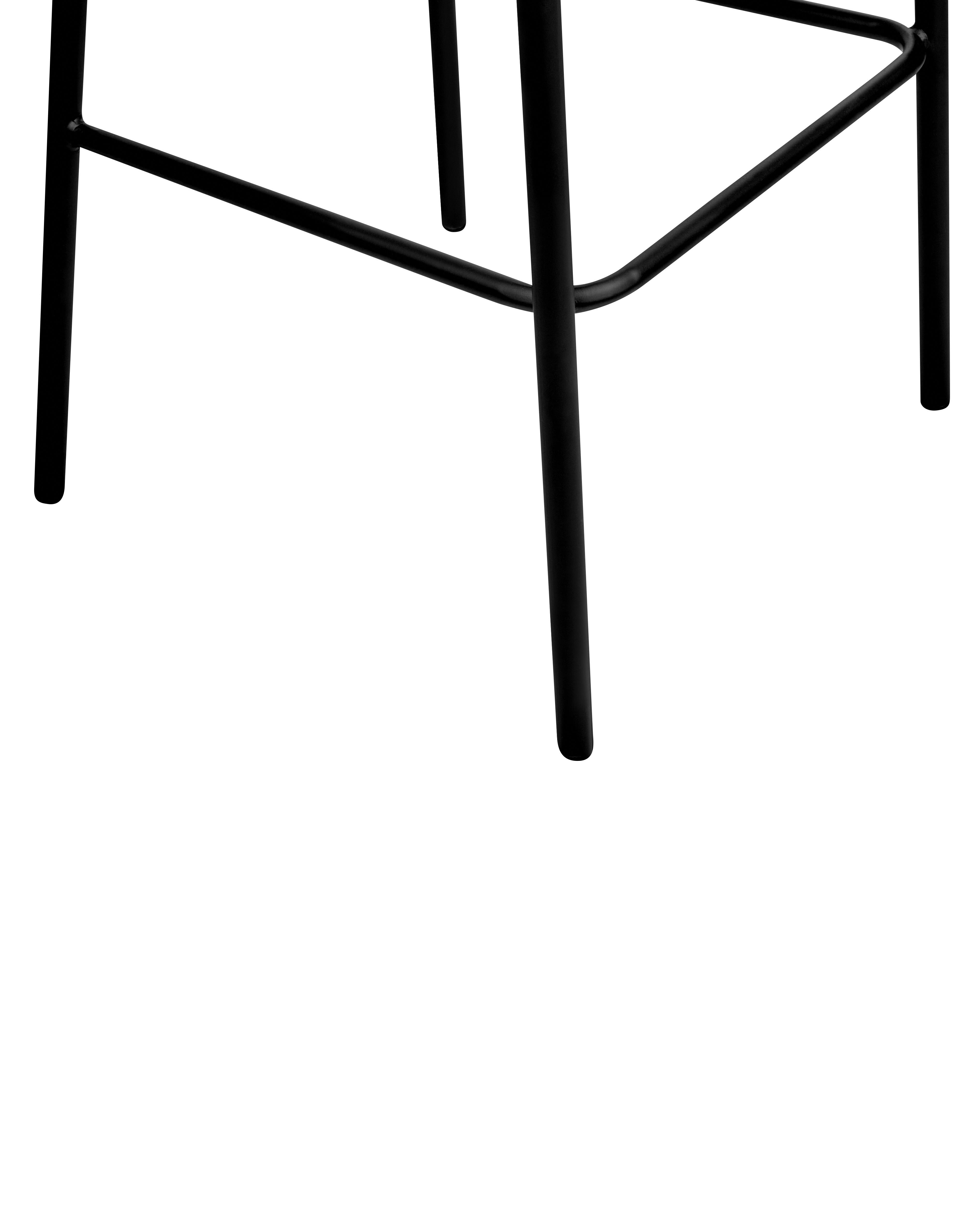Set van 2 barstoelen MINA Gebroken wit