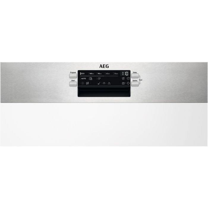 AEG Einbau-Geschirrspüler 6000 SATELLITECLEAN FES6491XZM Edelstahl