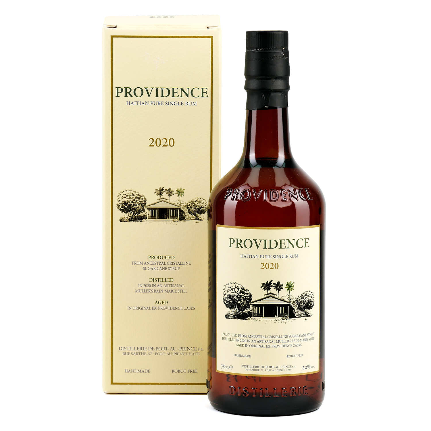 Rhum Providence 3 ans 2020 Haïti 52% - Providence Rum