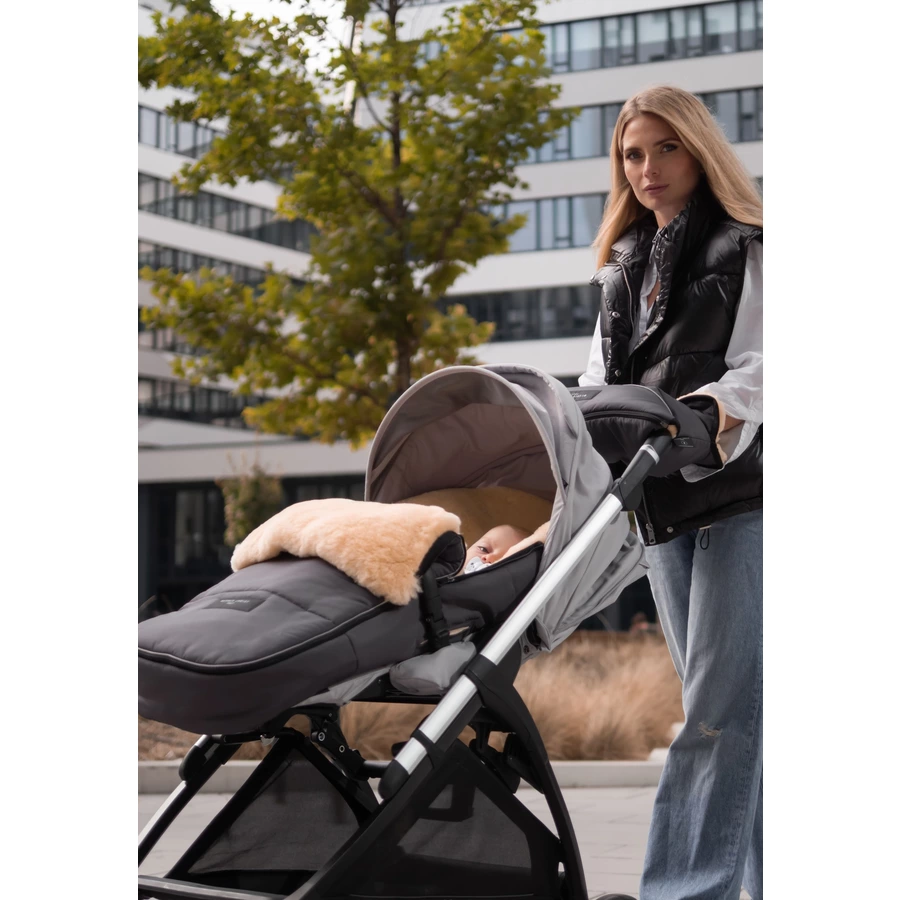 Werner Christ Baby Fußsack AROSA stone