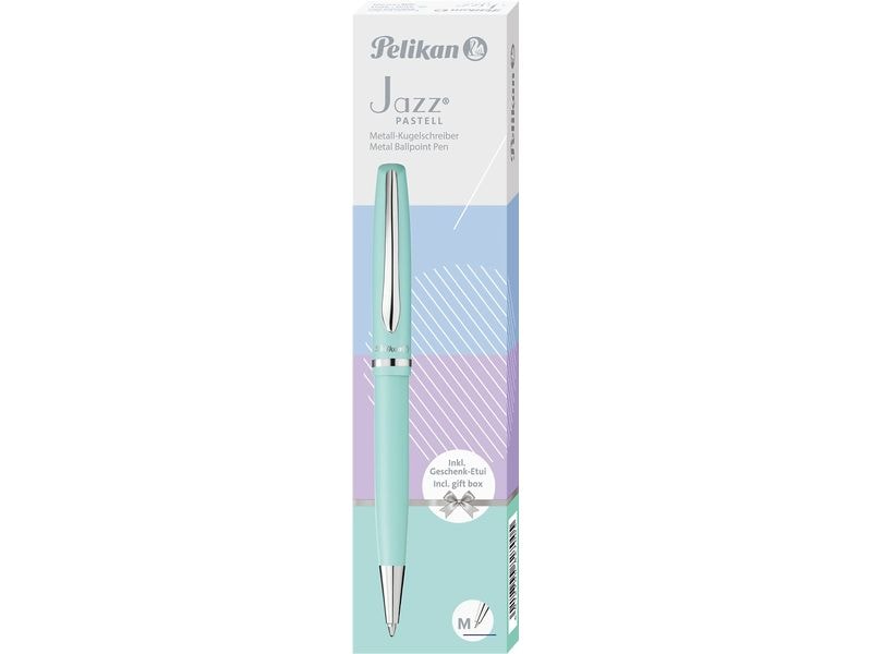 Pelikan Kugelschreiber Jazz Noble Elegance, M, Mint Kugelschreiber im Geschenketui