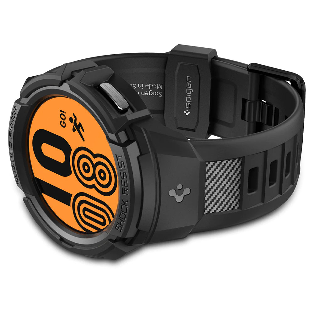 Samsung Galaxy Watch 5 Pro (45mm) Rugged Armor Pro Case Bumper (ACS05301) - Schwarz