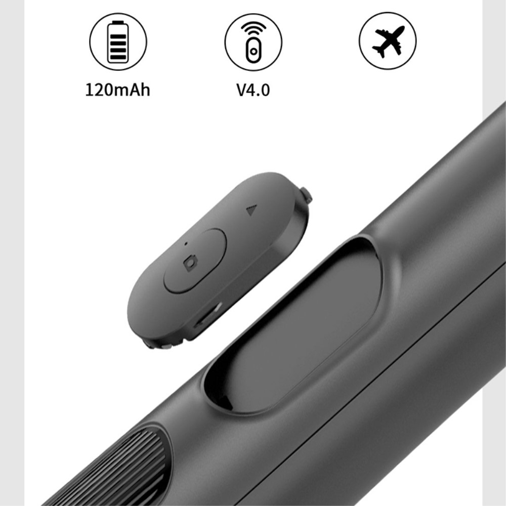(145cm) XXL Alu Selfie Stick Tripod Dreibein Stativ Halterung mit Bluetooth Fernauslöser für Smartphone / GoPro   1/4