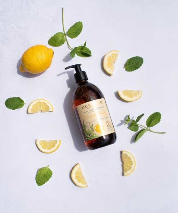Durance Liquid Soap Lemon & Mint 500ml