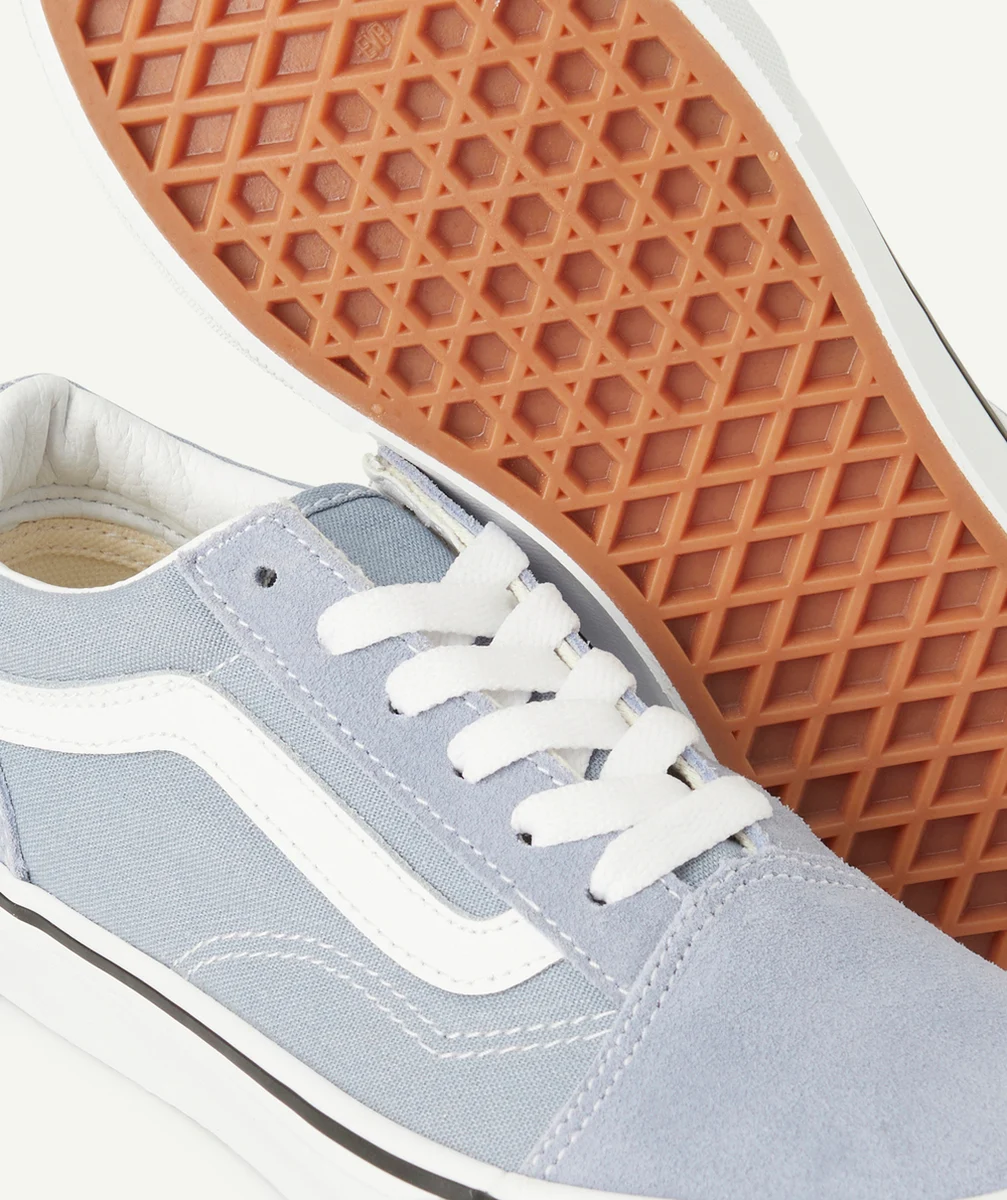 VANSbaskets basses enfant old skool bleu ciel