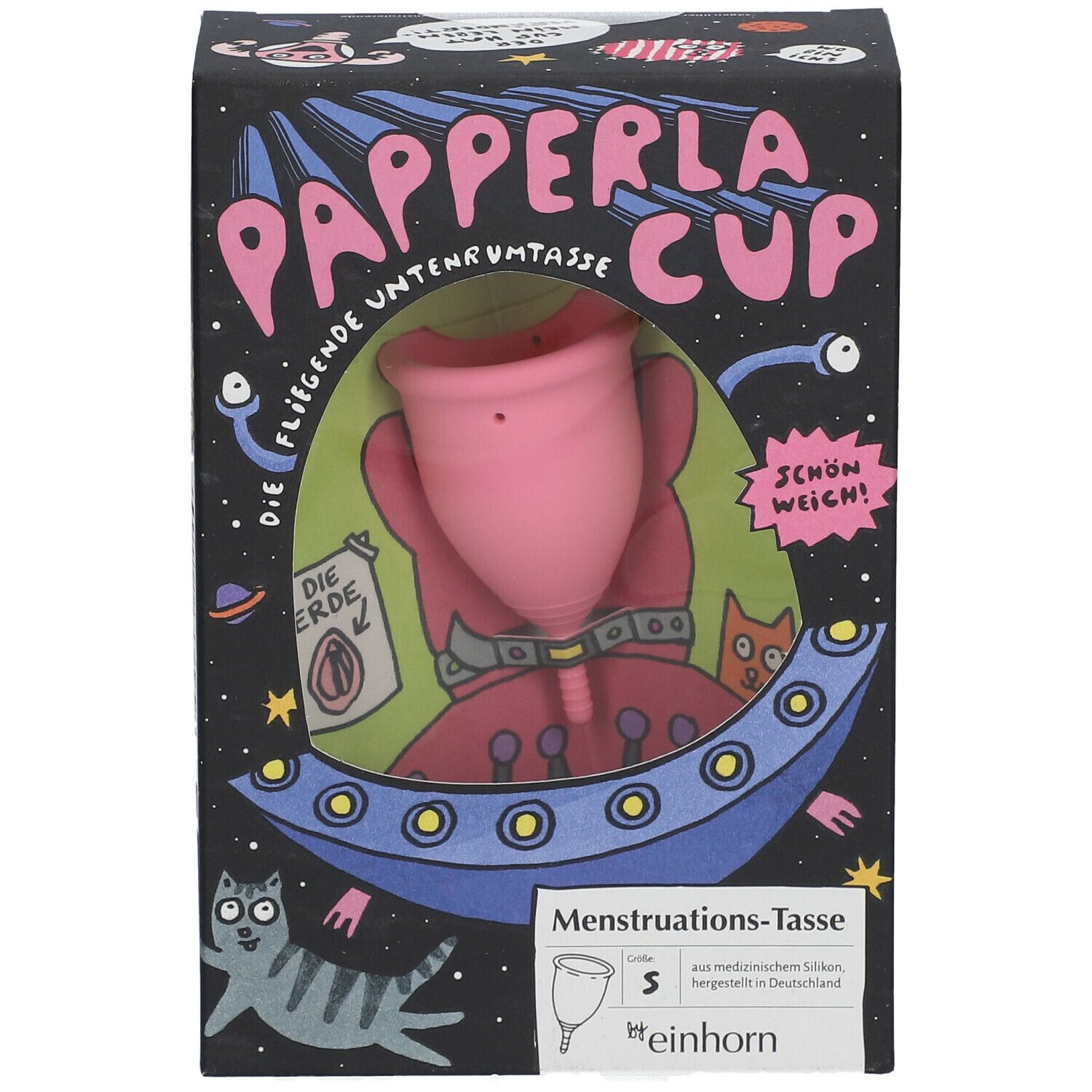 by einhorn PAPPERLA CUP Menstruations-Tasse klein