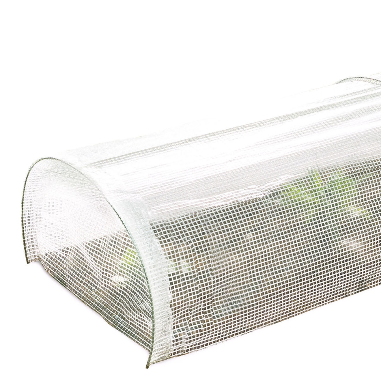 Pratik Garden 2 Tunnels d'hivernage transparents -  400x60x40 cm