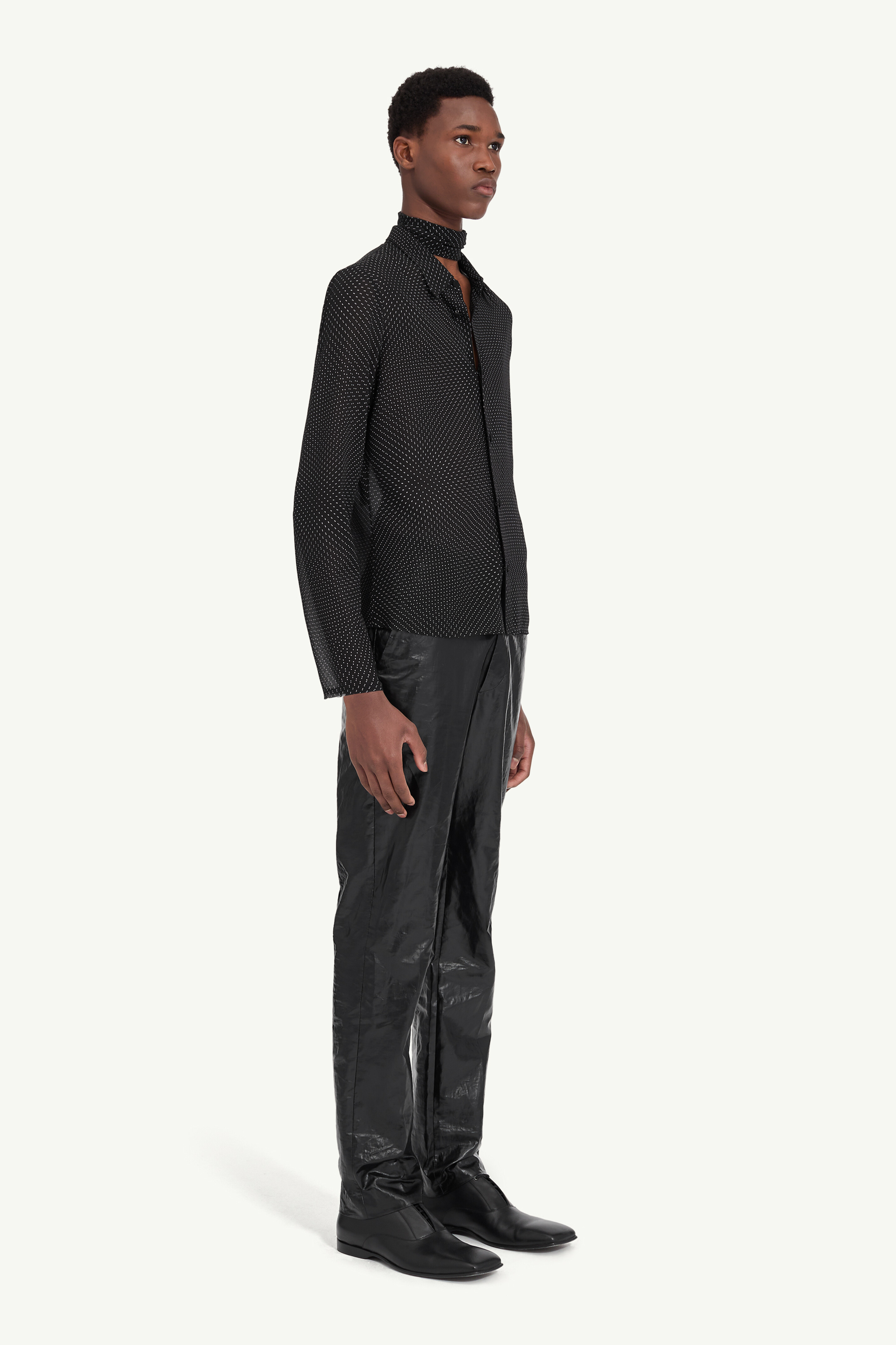 Chemise en mousseline imprimé étoile pour homme | MM6