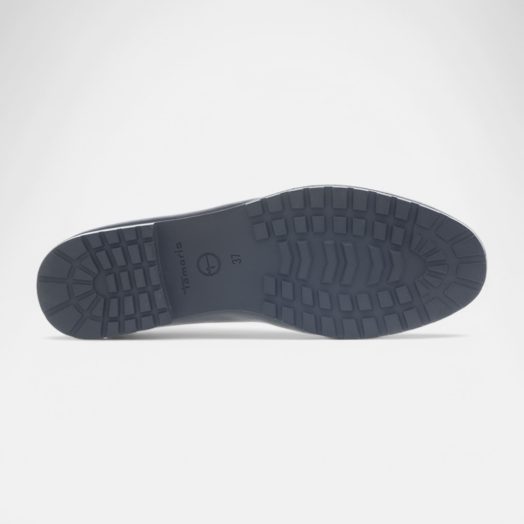 Mocassins Femme en cuir noir