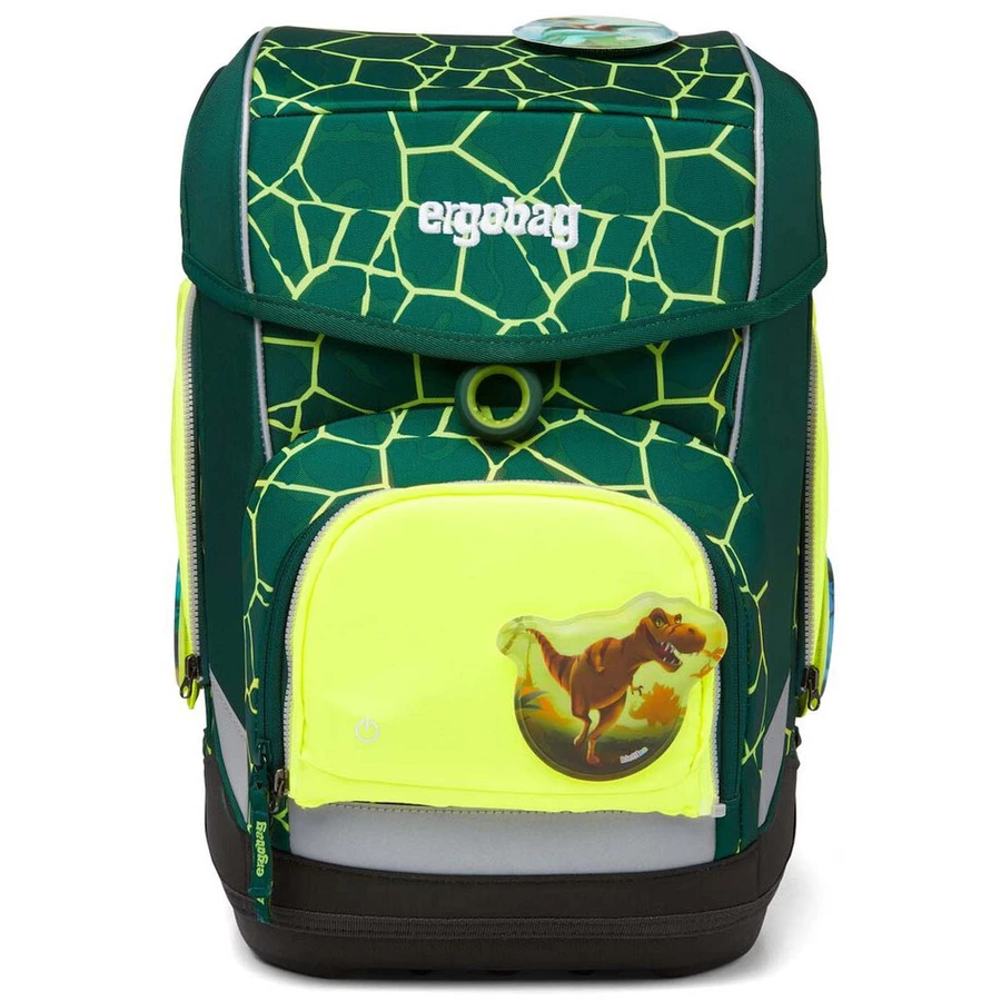 Ergobag Zubehör PackCuboCubo Light - Seitentaschen Zip-Set 3tlg. gelb