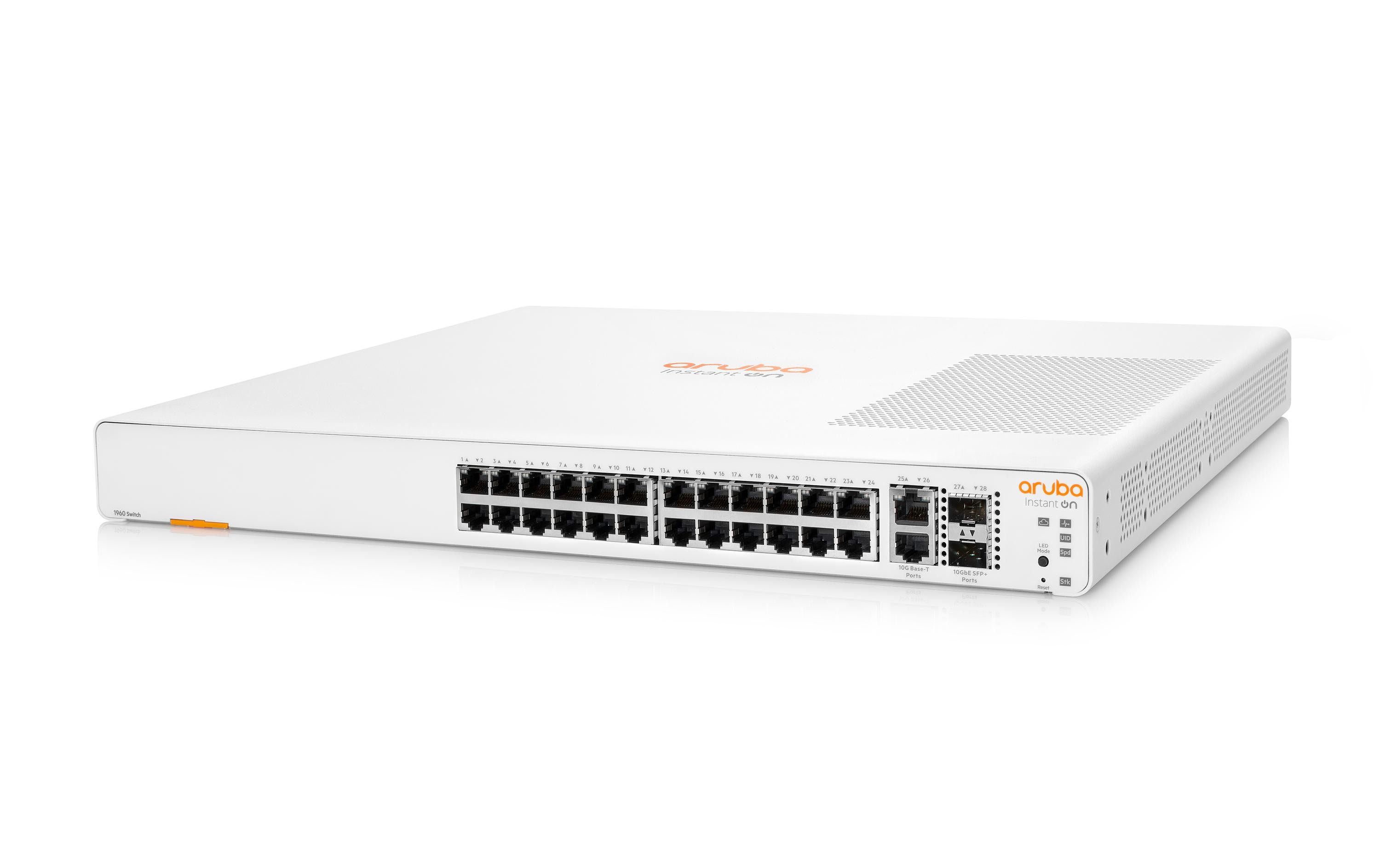 Switch Aruba Instant On 1960 24G 2XGT 28 Port<br>Aruba Instant On 1960 24G 2XGT 2SFP+ Switch
