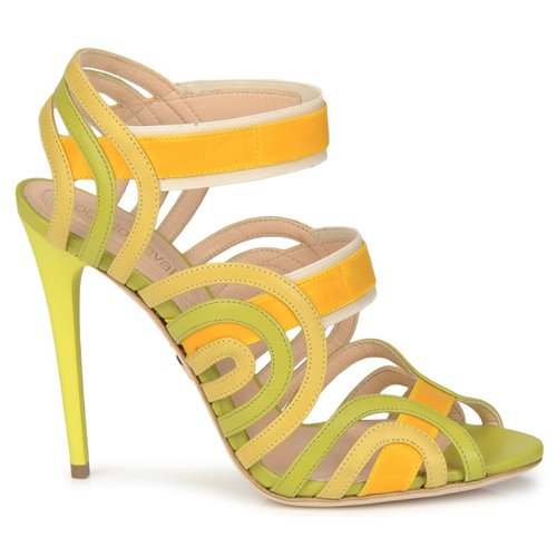 Roberto Cavalli - RPS691 Verde / Amarillo