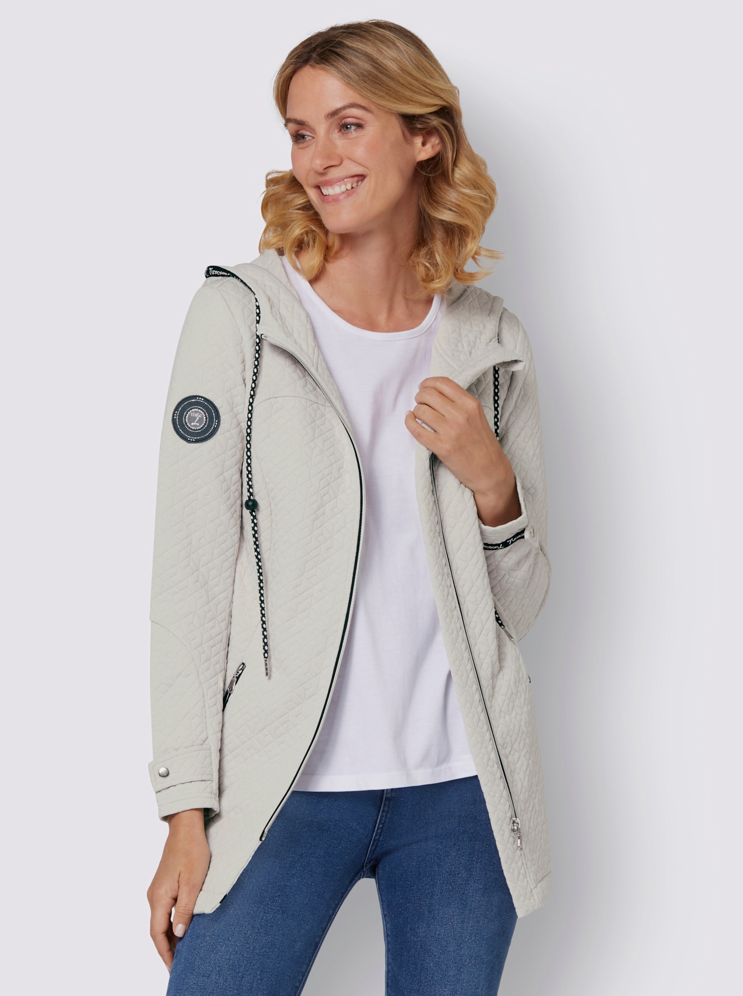 Jersey-Jacke