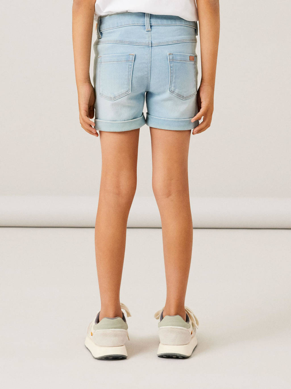 NAME IT slim fit denim short NKFSALLI light blue denim