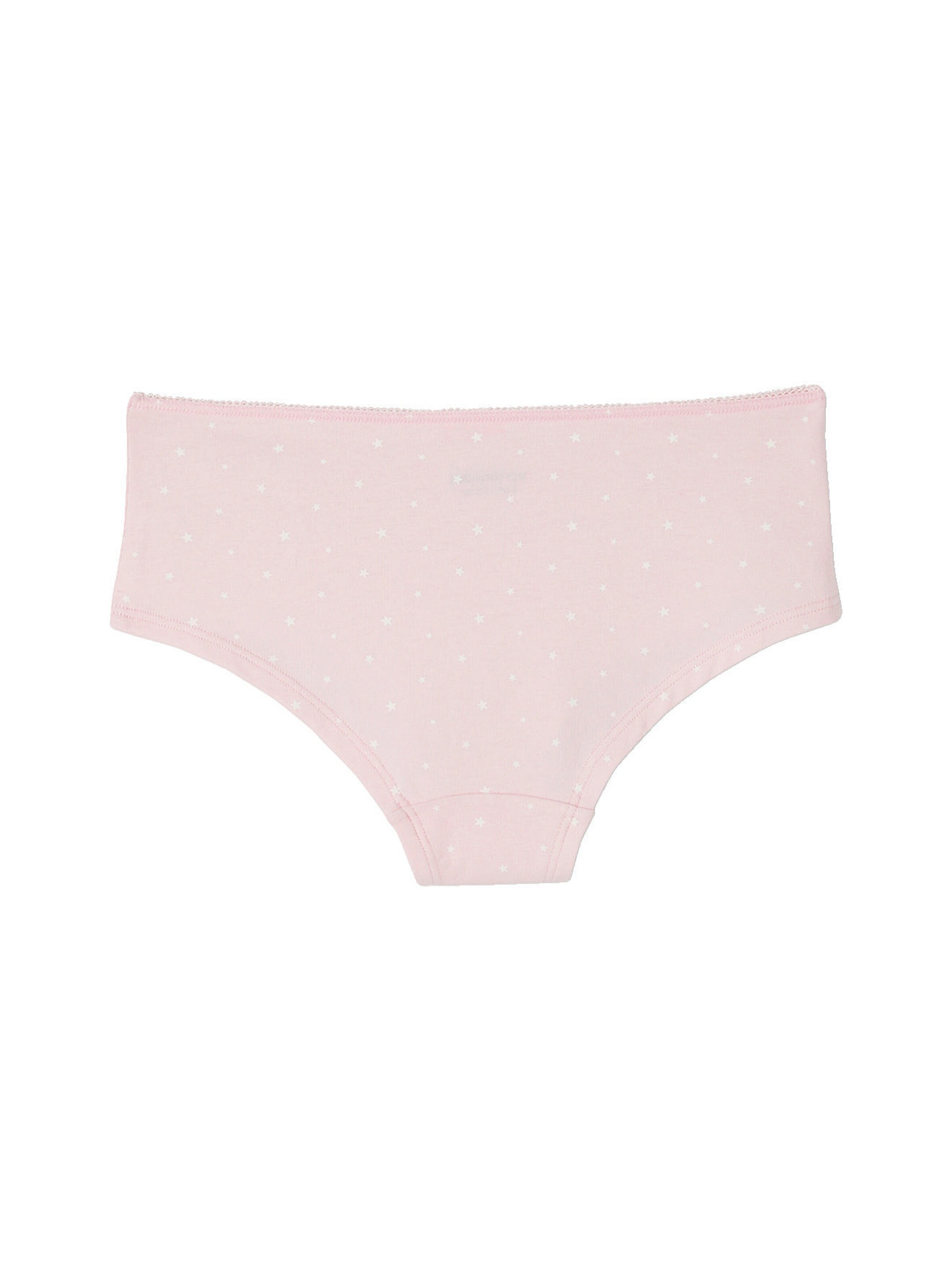 Vertbaudet 4er-Pack Mädchen Shortys mit Bio-Baumwolle wollweiß