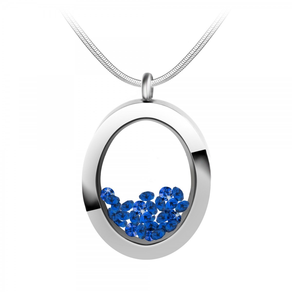 Collier SC Crystal orné de cristaux scintillants