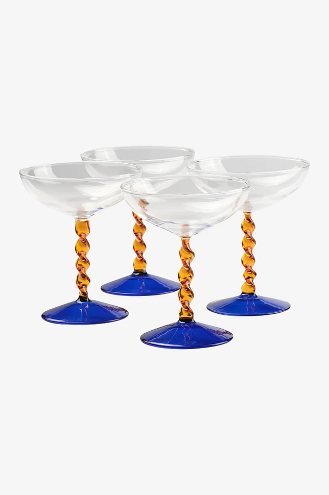 YUKO cocktailglass 4-pakning