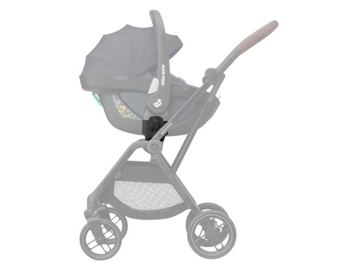 Maxi-Cosi Adapterset für Babywannen für Kinderwagen Leona/Leona2