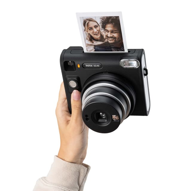 Fujifilm Instax Square SQ40 instant kamera (sort)