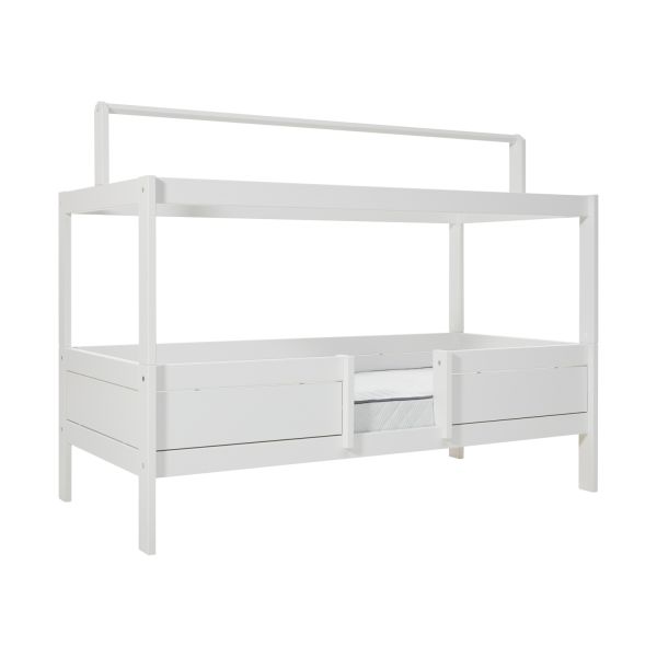 LIFETIME Kidsrooms 4 in 1 Bedcombinatie Met Dak Wit Gelakt