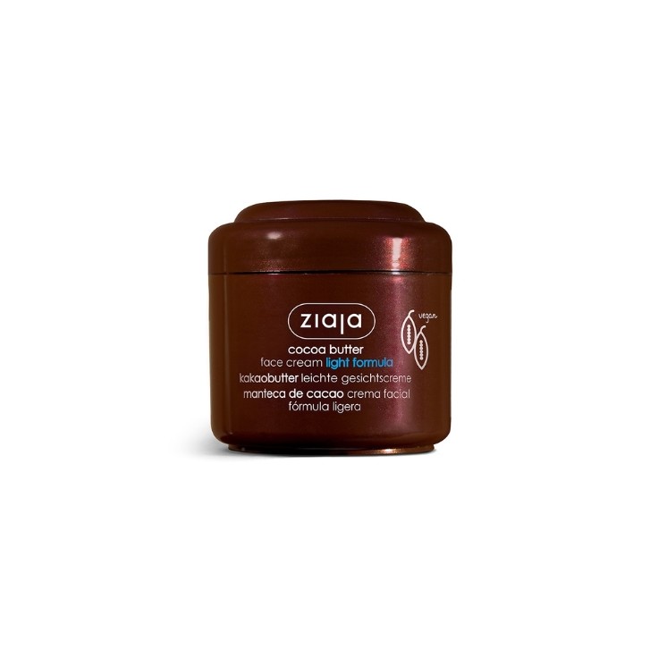 Ziaja Cocoa Butter Gesichtscreme Leichte Formel für normale und trockene Haut 100 ml