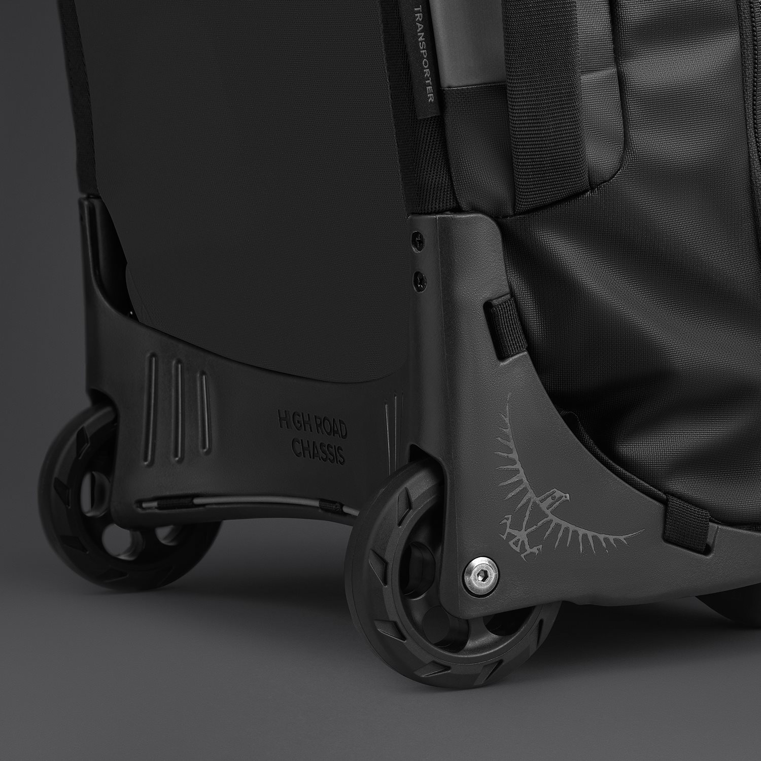Osprey Transporter Wheeled Carry On raven black-black