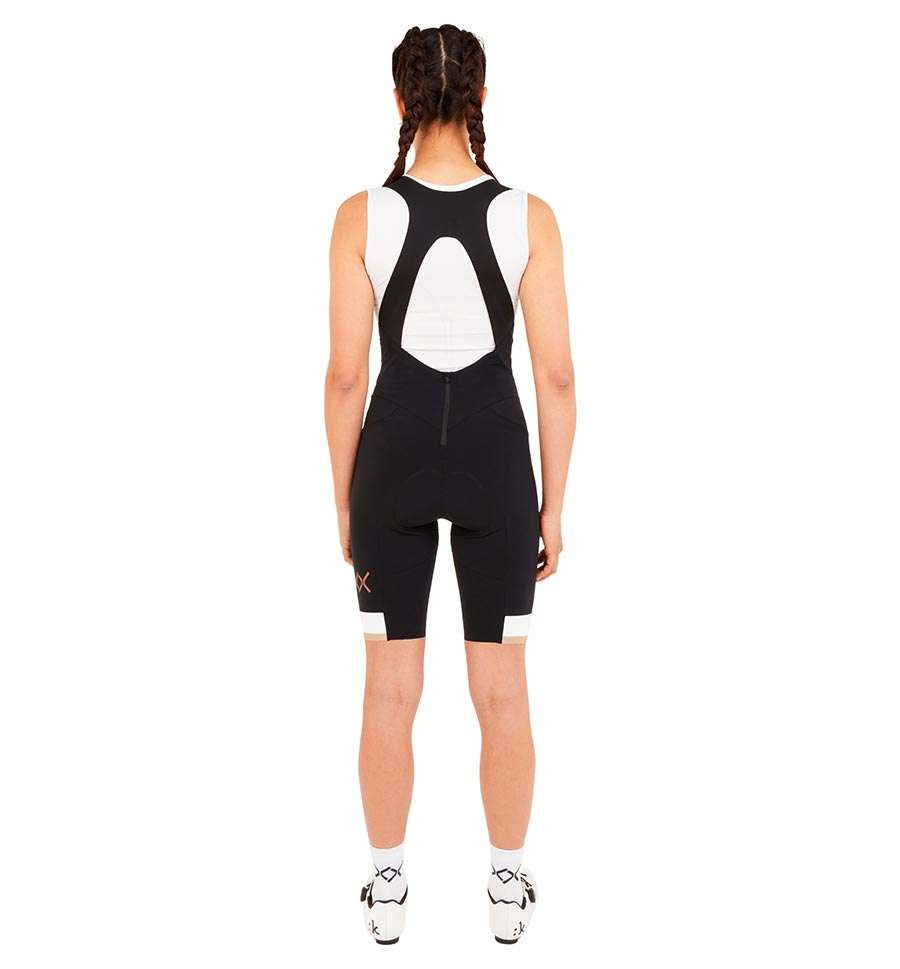 SHER Forza Fietsbroek Kort Zwart Dames