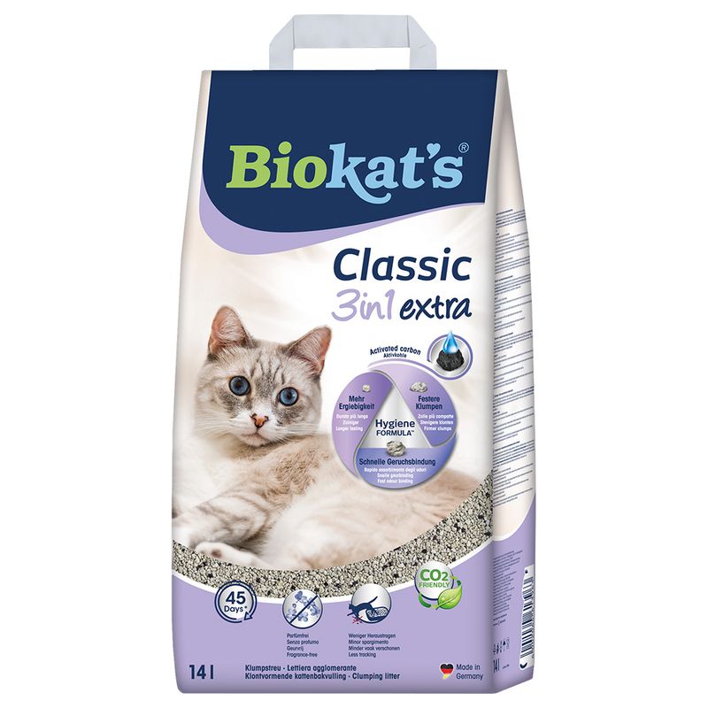 Litière Biokat´s Classic 3 en 1 Extra