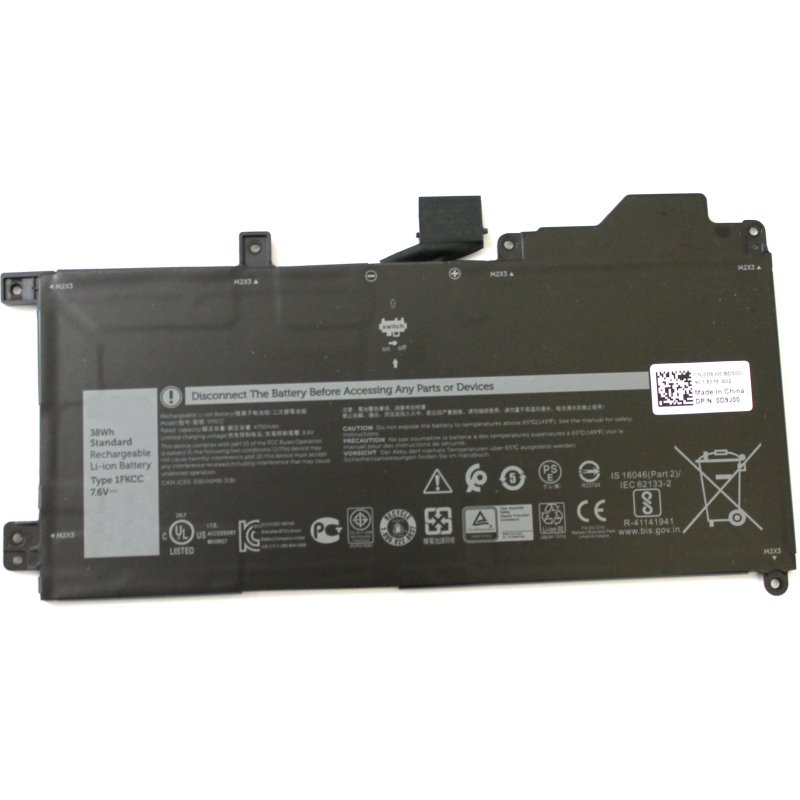 DLH Batterie Li-ion 7.6V 4650mAh 36Wh - D9J00 / T5H6P / 1FKCC / 01FKCC