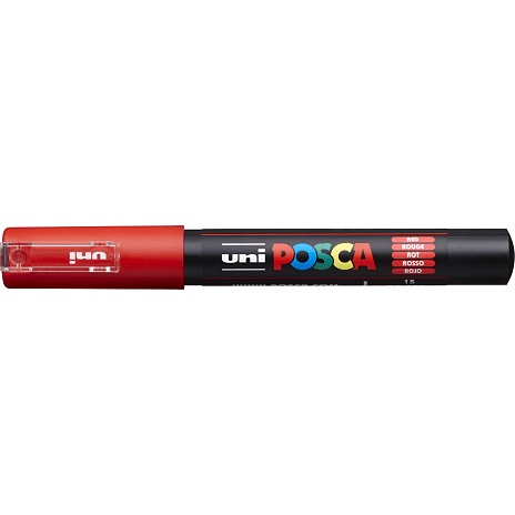 Posca PC1MC vandbaseret tusch - rød