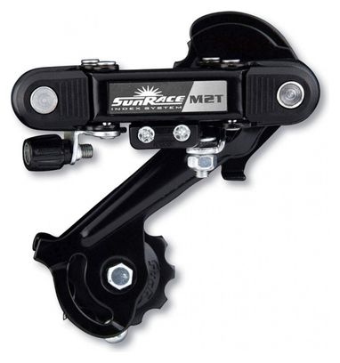 SUNRACE Dérailleur Arrière Rdm2T 6/7V Chape Courte - Montage Direct (Eye)