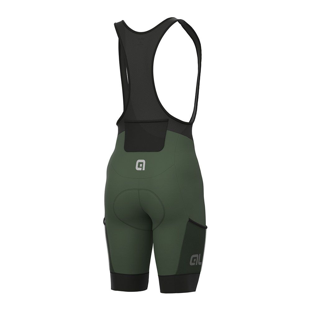 Ale STONES CARGO - Cuissard À bretelles Homme green