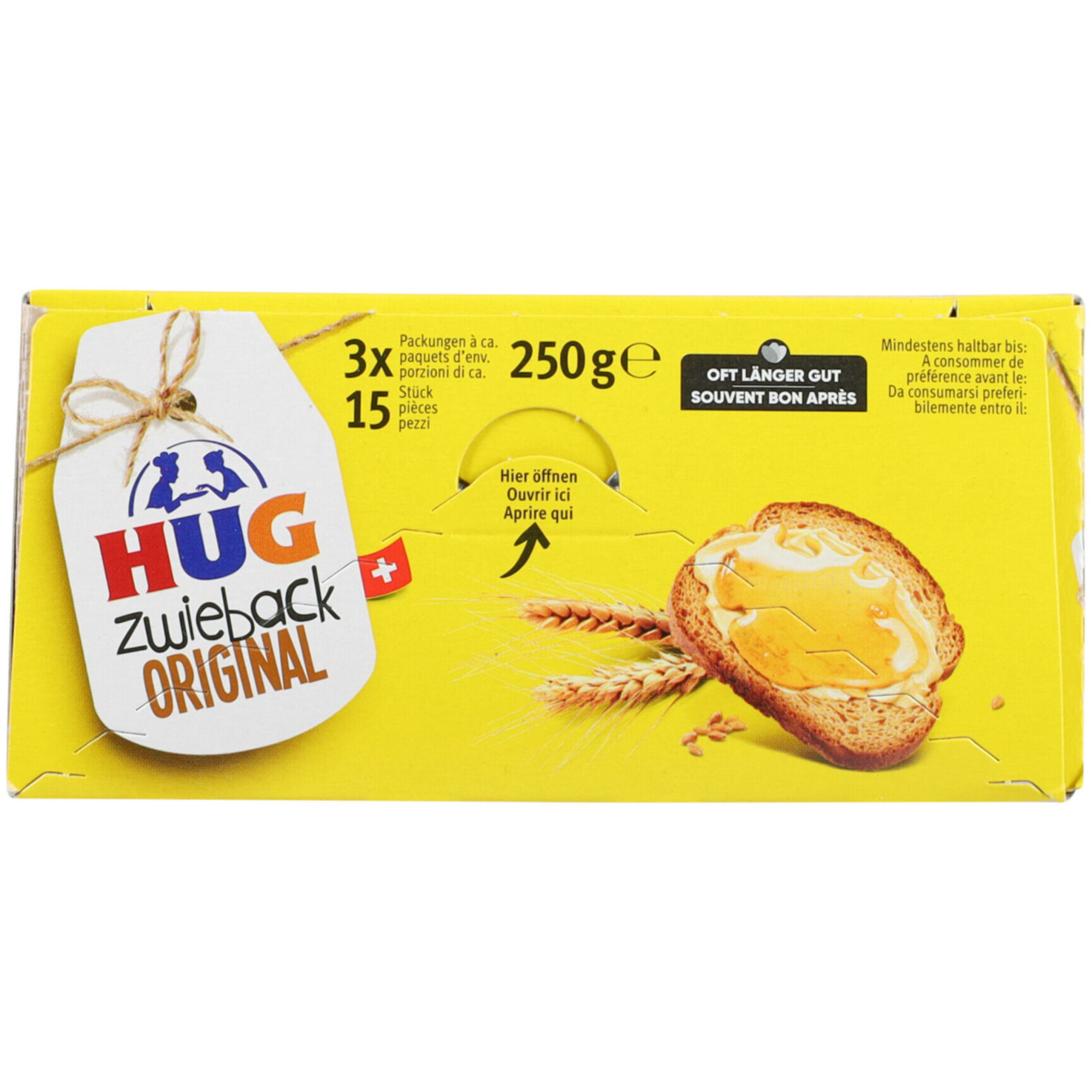 Hug Zwieback Original 250G