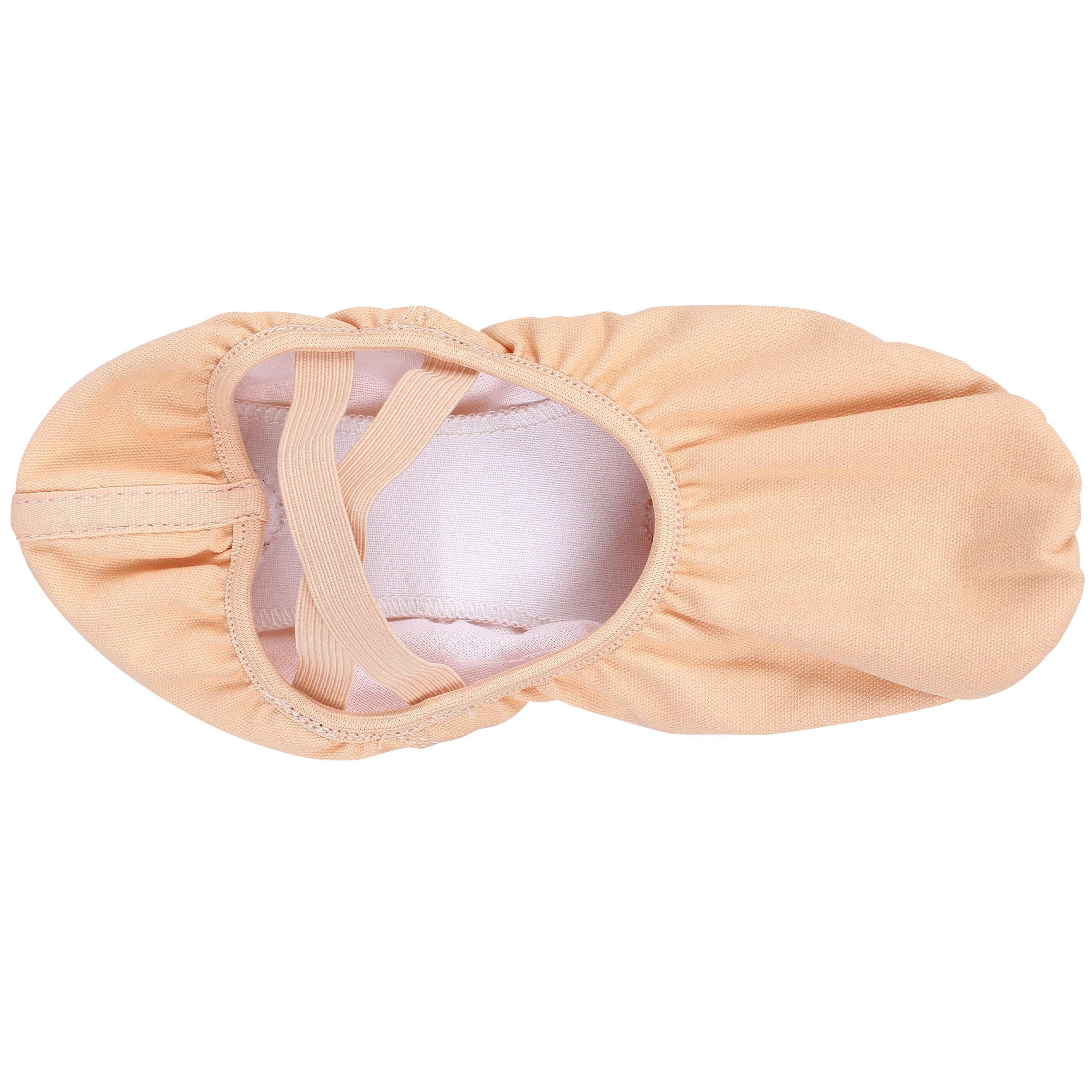 Slazenger Slaz Split Sole Canvas Ballet Shoe Ladies