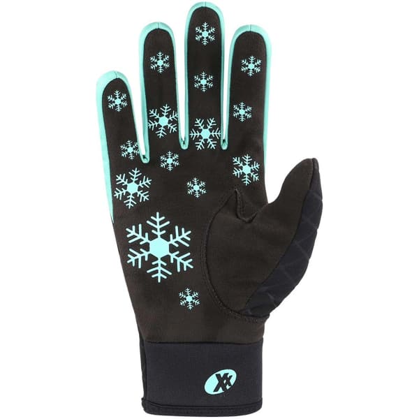 Gant ski de fond KINETIXX GANTS LOTTA BLACK/TURQUOISE