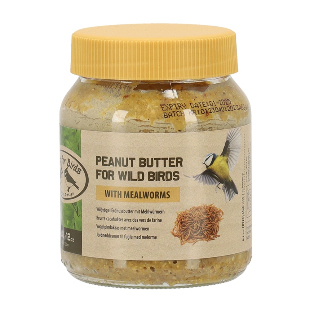 Beurre de cacahuète pour oiseaux