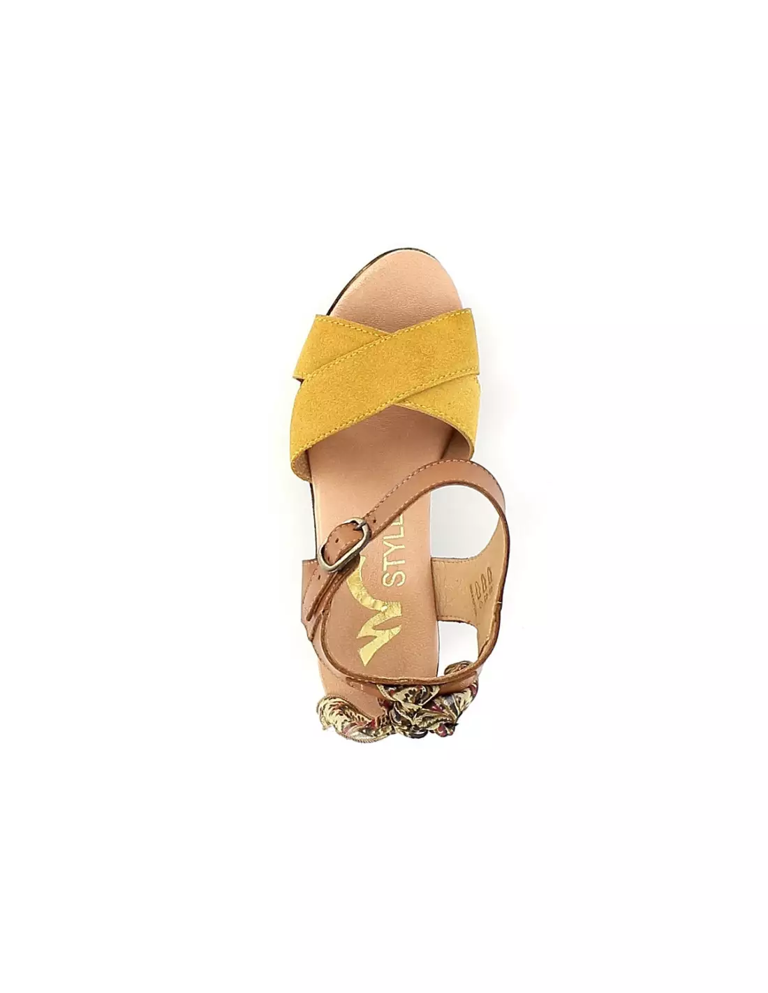 ATELIER GDC 577 - Sandales & nu-pieds Jaune