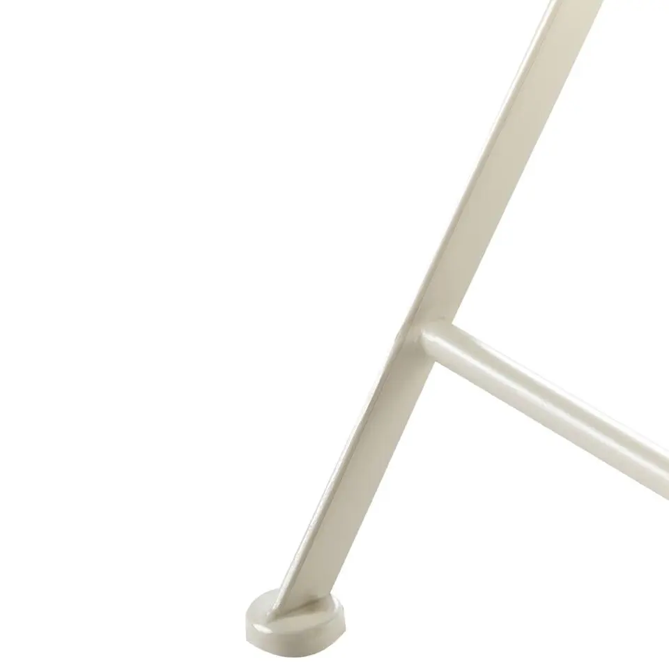 SPELLO - Tuinstoel set van 2 - Wit - Metaal