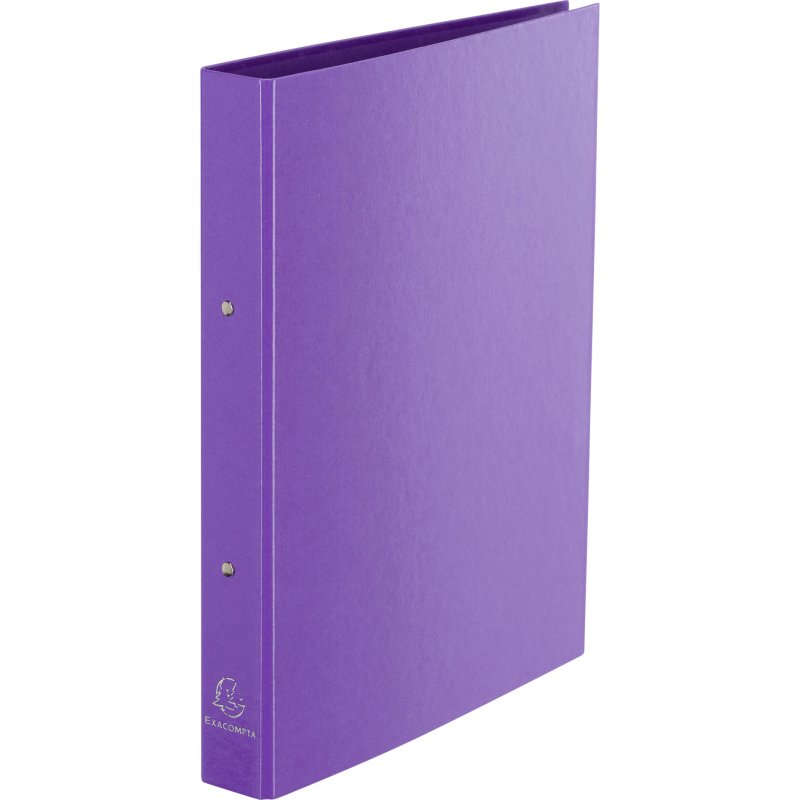 Classeurs 2 anneaux cartonné Exacompta Iderama A4 - Dos 4 cm couleurs assorties