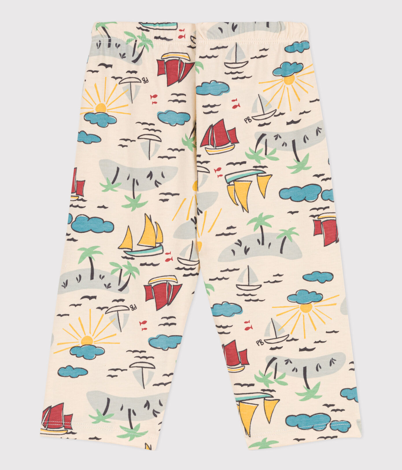 Pantalon bébé en jersey imprimé