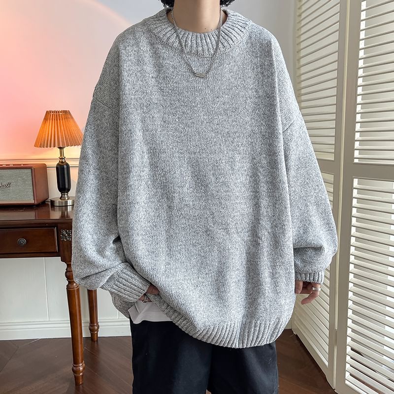 Priam - Mock Neck Effen Oversized Trui